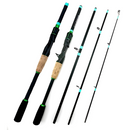 Vara de Pesca Ultralight Kingpesque com Isca Giratória de 1.8m a 2.1m para Aventura e Conforto na Pesca