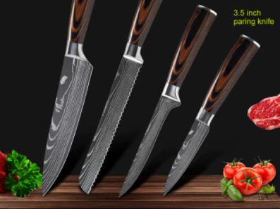 Faca de Chef Forjada em Aço Premium para Cortes Precisos