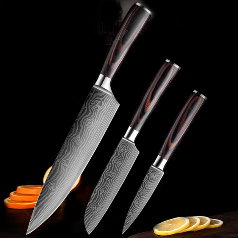 Faca de Chef Forjada em Aço Premium para Cortes Precisos