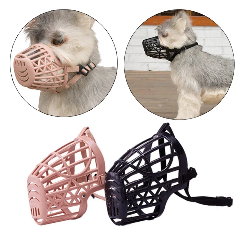 Focinheira Ajustável Para Pets: Conforto e Liberdade Respirável