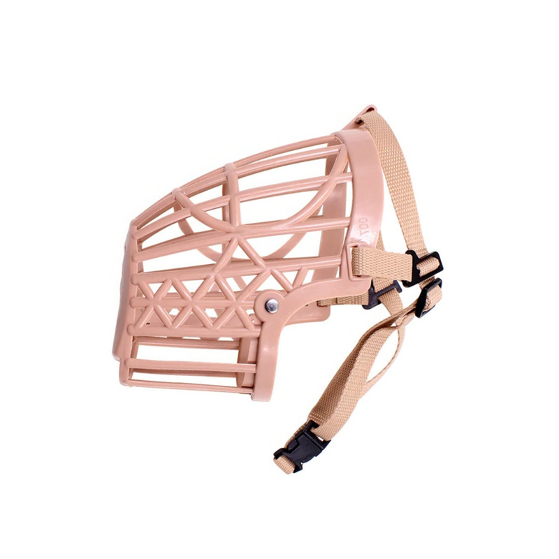 Focinheira Ajustável Para Pets: Conforto e Liberdade Respirável