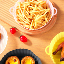 Forma de Silicone Prática para AirFryer: Conforto e Facilidade na Cozinha