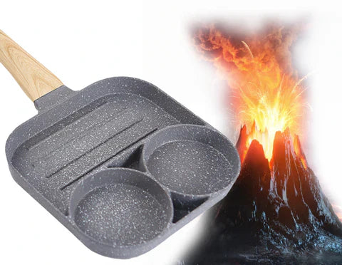 Frigideira Versátil 3 em 1 Gold Chef: Conforto e Praticidade na Sua Cozinha