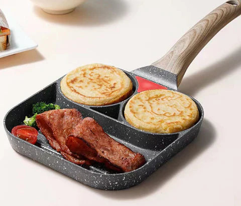 Frigideira Versátil 3 em 1 Gold Chef: Conforto e Praticidade na Sua Cozinha