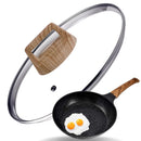 Frigideira de Cerâmica Antiaderente com Tampa para Cozinhar com Praticidade