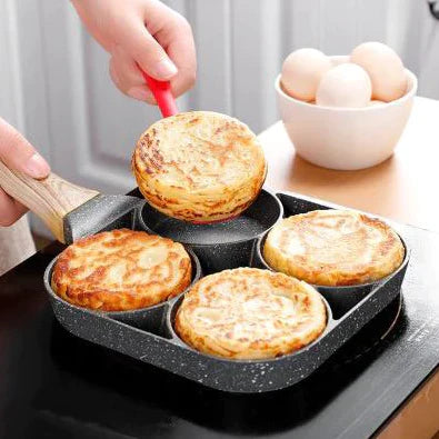 Frigideira Premium Antiadherente GoldGlide™ - Transforme Sua Cozinha com Praticidade e Conforto