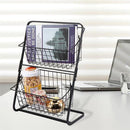 Fruteira de Mesa Metal com 2 Andares: Organize com Estilo e Praticidade