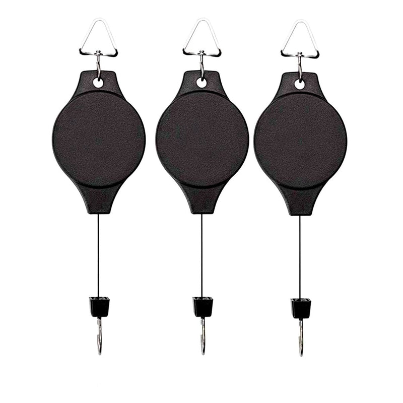 Gancho Ajustável Retrátil para Suporte de Plantas - GreenGrip