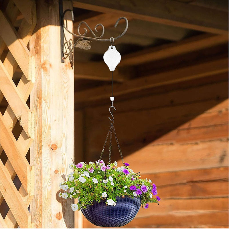 Gancho Ajustável Retrátil para Suporte de Plantas - GreenGrip