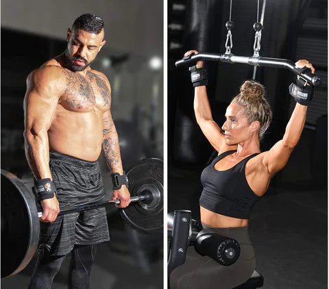 Ganchos PowerHooks™ para Levantamento de Peso - Conquiste Força e Estabilidade