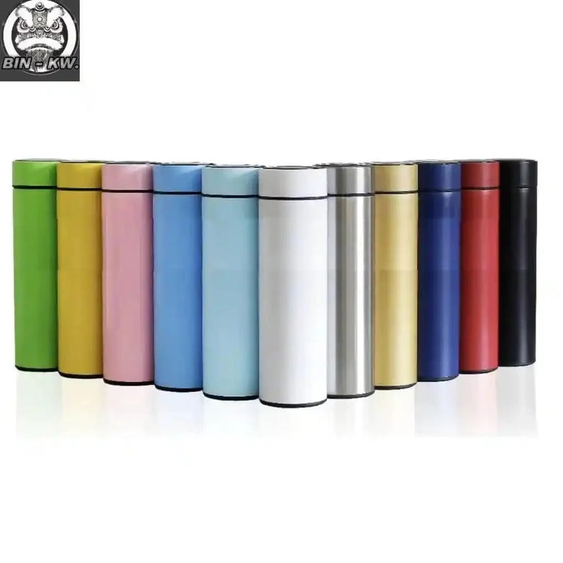 **Garrafa Térmica Inteligente 500ml – Conforto e Praticidade em Cada Gole**