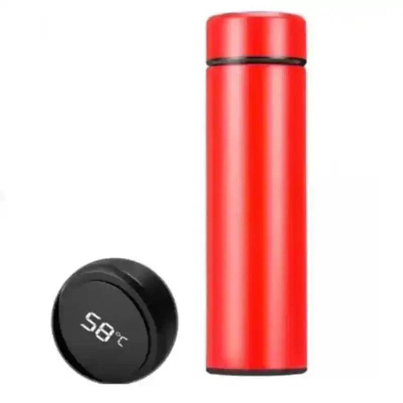 **Garrafa Térmica Inteligente 500ml – Conforto e Praticidade em Cada Gole**