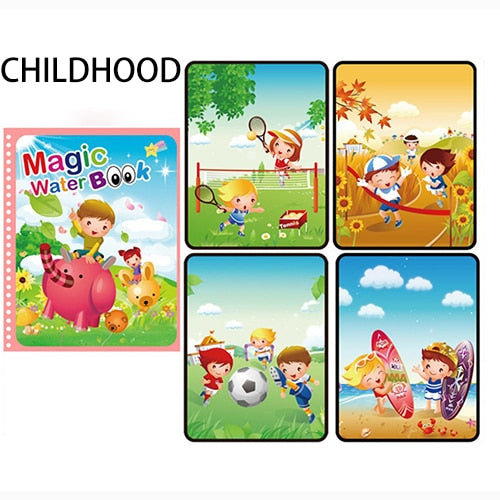 Caderno de Pintura Mágico - Estímulo à Criatividade e Diversão para Crianças