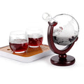 Decanter de Vinho Whisky Conjunto Garrafa com Copos Luxuoso