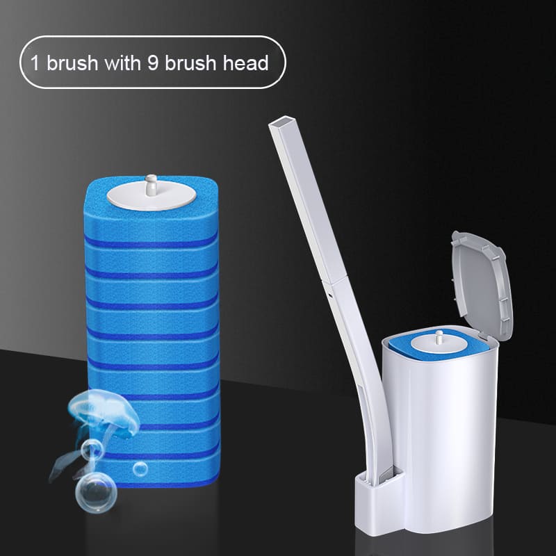 Escova de Vaso Sanitário com Esponja Refil Descartável