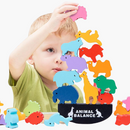 Animais Equilibristas Montessori - Brinquedo Educativo que Estimula o Desenvolvimento Infantil