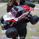 Carrinho de Controle Remoto Grande 4x4 RC Monster Truck Off-Road