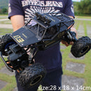 Carrinho de Controle Remoto Grande 4x4 RC Monster Truck Off-Road