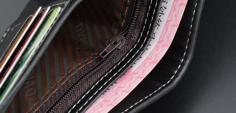 Carteira Masculina em Couro Genuíno - Praticidade e Estilo para o Dia a Dia