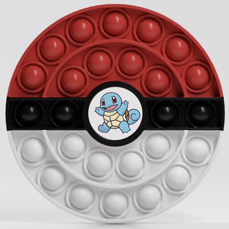 Brinquedo Pop It Pokemon Pikachu Anti Stress Fidget Toys Sensorial Colorido