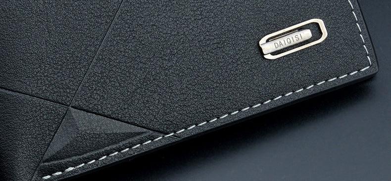 Carteira Masculina em Couro Genuíno - Elegância e Praticidade para o Seu Dia a Dia