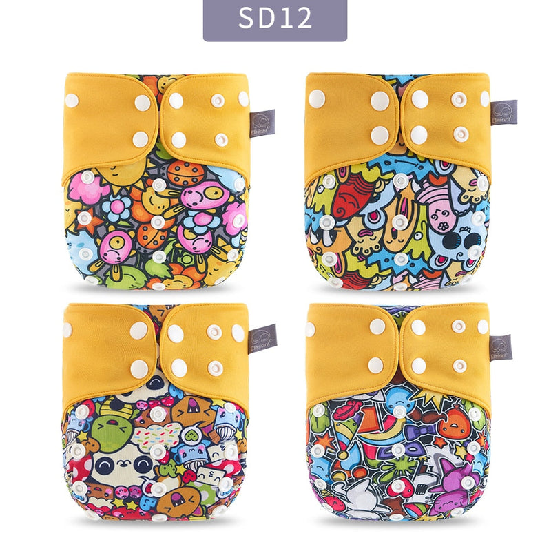 Fraldas de Pano Sustentáveis para Conforto e Praticidade