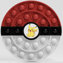 Brinquedo Pop It Pokemon Pikachu Anti Stress Fidget Toys Sensorial Colorido