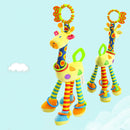 Girafa Gigante de 37cm com Chocalho e Mordedor: Conforto e Alegria para Seu Bebê