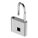 Cadeado com Segredo Digital Biométrico Anti Furto Recarregável