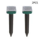 Repelente Solar Ultra Sônico: Proteção Eficaz Contra Pragas por 24 Horas