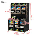 Organizador de Mesa Escritório Madeira Multifuncional