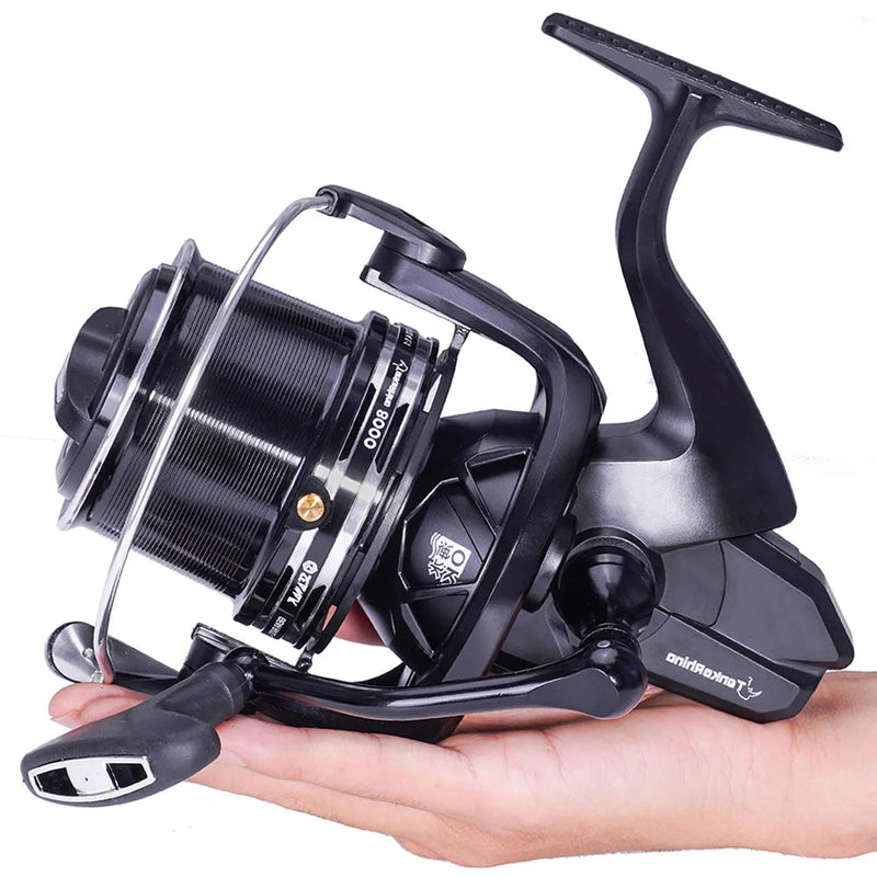 Molinete de Pesca Samolla TKR em Carbono com Arraste de 27kg e 14 Rolamentos para Conquistar Atraentes Capturas