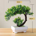 Vaso com Planta Artificial Bonsai para Decoração