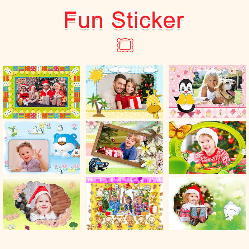 Câmera Digital Fotográfica Infantil Instantânea Compacta Minibear