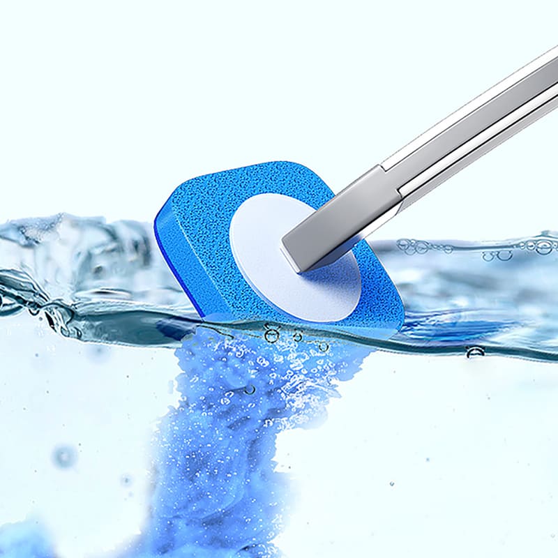 Escova de Vaso Sanitário com Esponja Refil Descartável