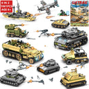 Blocos De Montar +1000 Peças Infantil Brinquedo Estilo Lego High-Tech Military