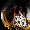 Decanter de Vinho Whisky Conjunto Garrafa com Copos Luxuoso