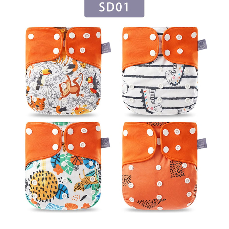 Fraldas de Pano Sustentáveis para Conforto e Praticidade