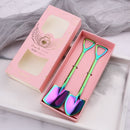 Conjunto de Colheres de Café e Chá de Aço Inoxidável