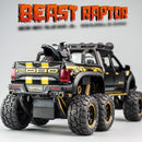 Carrinho de Brinquedo Miniatura Caminhonete Pick-Up F150 Beast Raptor Off-Road