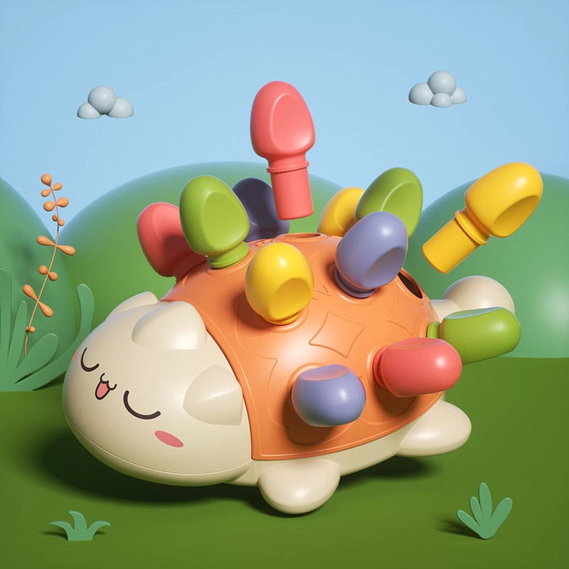 Brinquedo Sensorial Educativo Para Desenvolvimento da Coordenação Motora Infantil