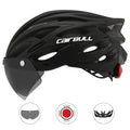 Cascos de Ciclismo Cairbull com Luz Traseira e Viseira Magnética para Proteção e Conforto