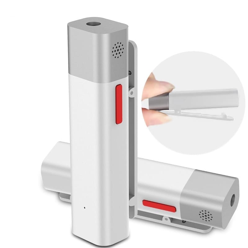 Microfone de Lapela para Celular Bluetooth Sem Fio SmartMike Sabinetek