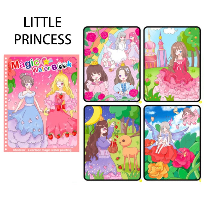 Caderno de Pintura Mágico - Estímulo à Criatividade e Diversão para Crianças