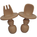 Talheres de Silicone para Treinamento com Suporte Seguro