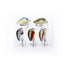 Conjunto de Iscas Artificiais Trehook - 5 Peças Leves de 1,5g para Atração Eficiente