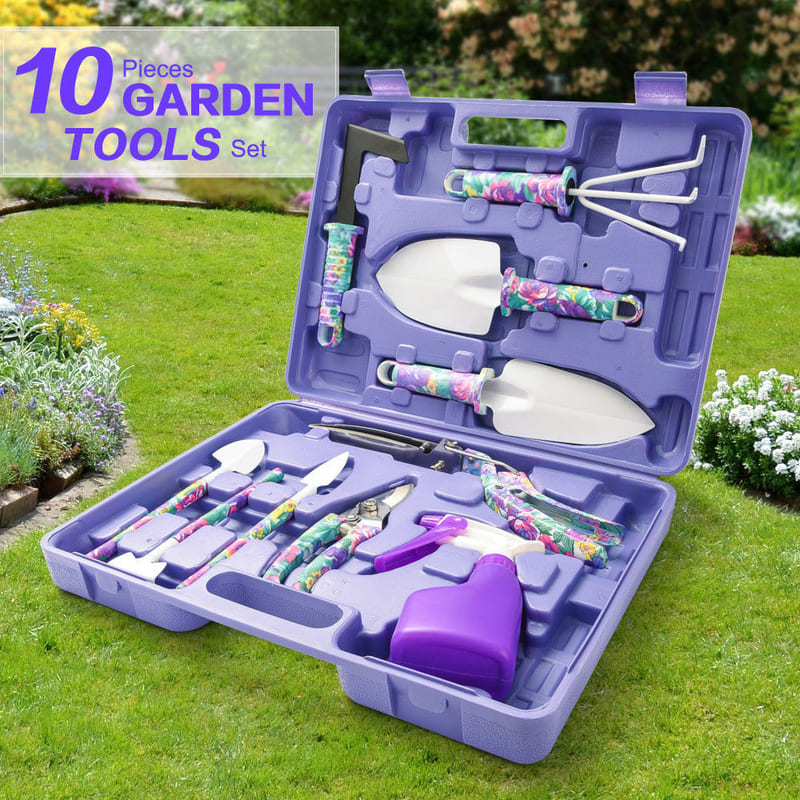 Kit de Jardinagem com Ferramentas Maleta Completa