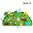 Painel de Feltro para Estímulo da Criatividade