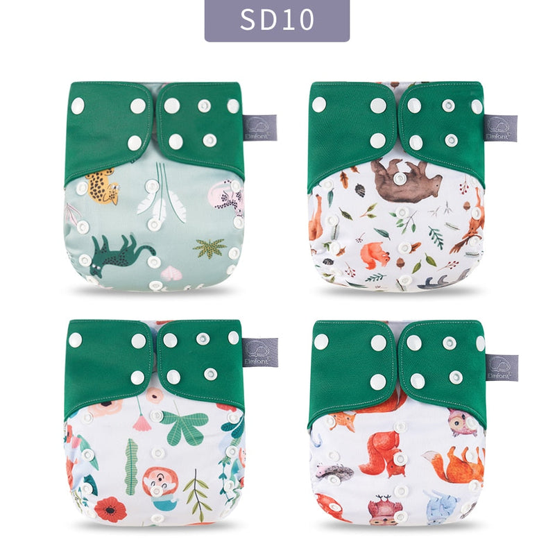 Fraldas de Pano Sustentáveis para Conforto e Praticidade