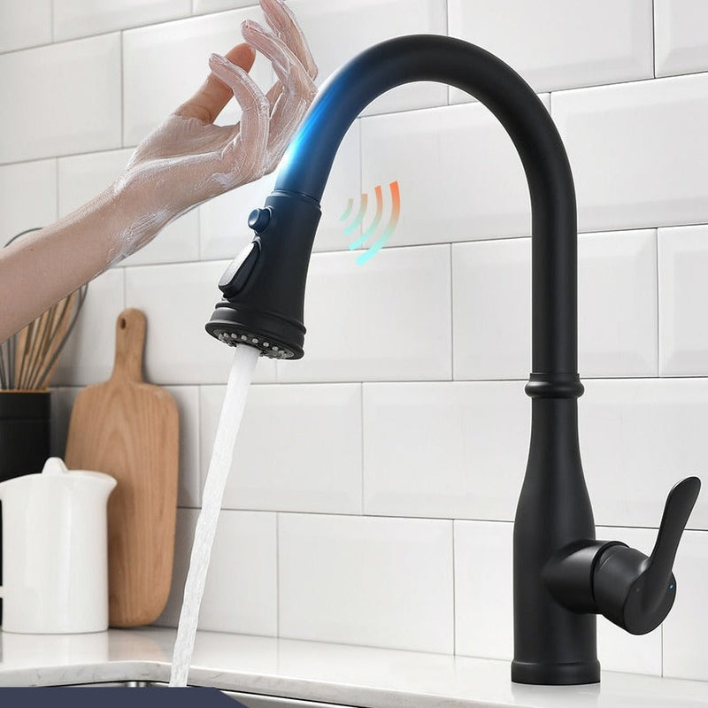 Torneira Inteligente para Cozinha com Abertura por Toque